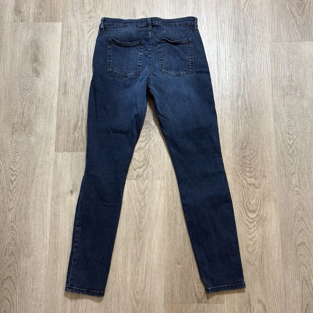 Acne Studios Womens Skin 5 Jeans Size 28 X 27 Skinny Dark Denim Pants‎ Mid Rise